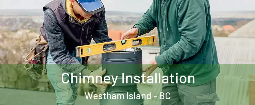  Chimney Installation Westham Island - BC