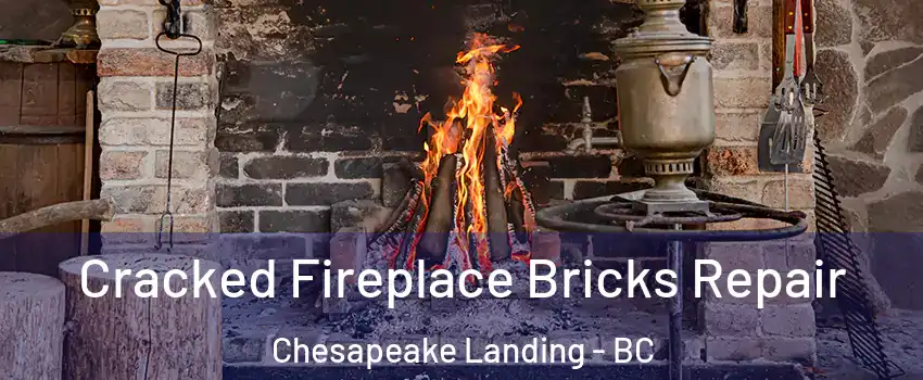  Cracked Fireplace Bricks Repair Chesapeake Landing - BC