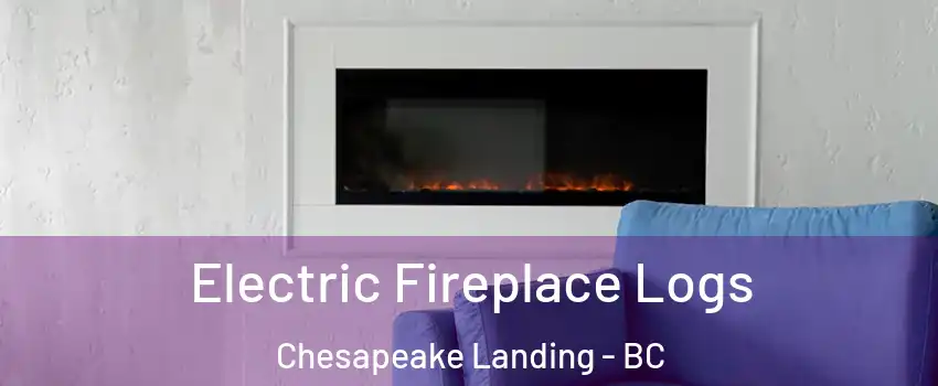  Electric Fireplace Logs Chesapeake Landing - BC