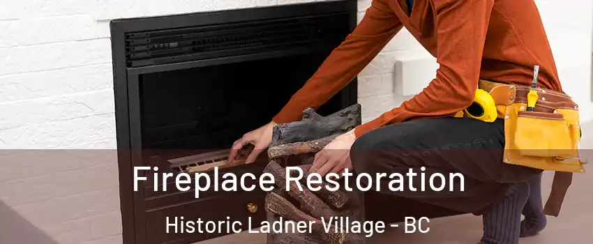  Fireplace Restoration Historic Ladner Village - BC