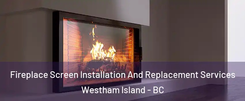  Fireplace Screen Installation And Replacement Services Westham Island - BC