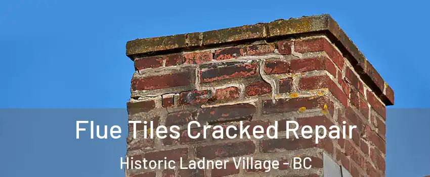  Flue Tiles Cracked Repair Historic Ladner Village - BC