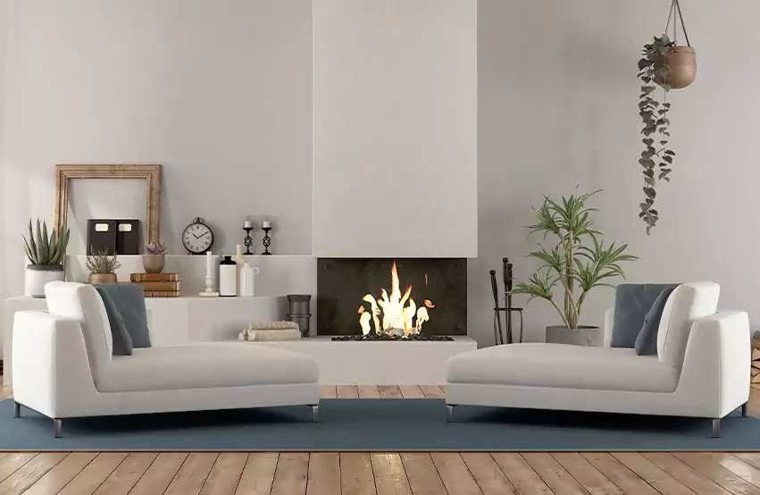 Custom Fireplace Design in Ladner, BC