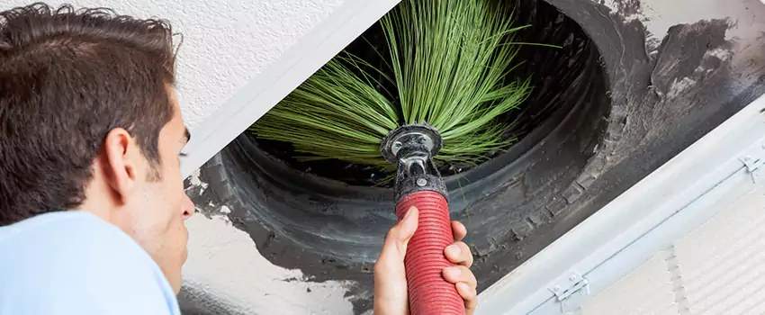 Clogged Air Duct Cleaning Process in Ladner, BC
