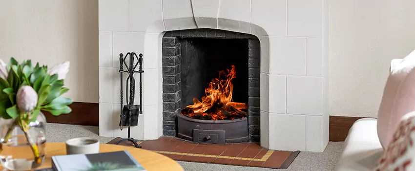 Wood Fireplace Refacing in Ladner, BC