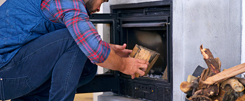 Old Broken Fireplace Repair And Replacement in Ladner, BC
