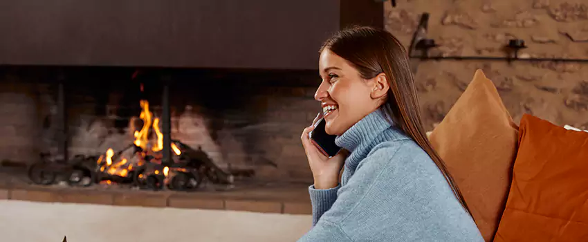 Dimplex Built-In Electric Fireplace Installation in Ladner, BC