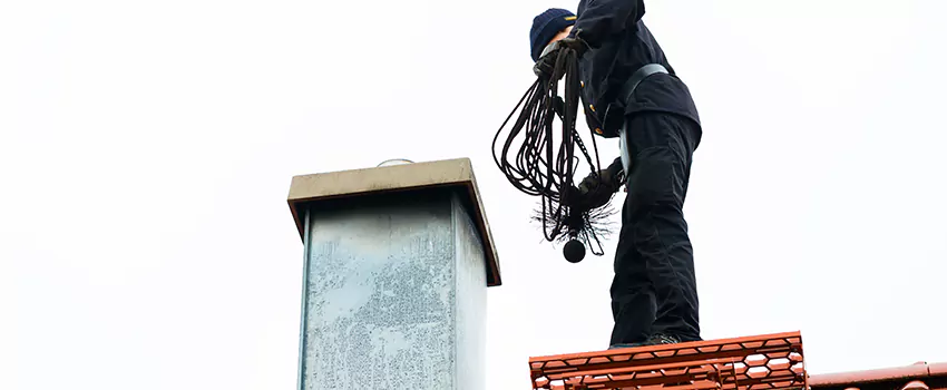 Gas Fireplace Flue Cleaning in Ladner, British Columbia