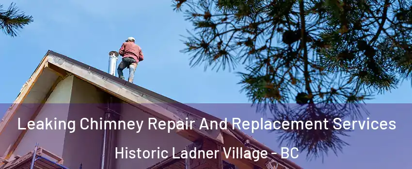  Leaking Chimney Repair And Replacement Services Historic Ladner Village - BC