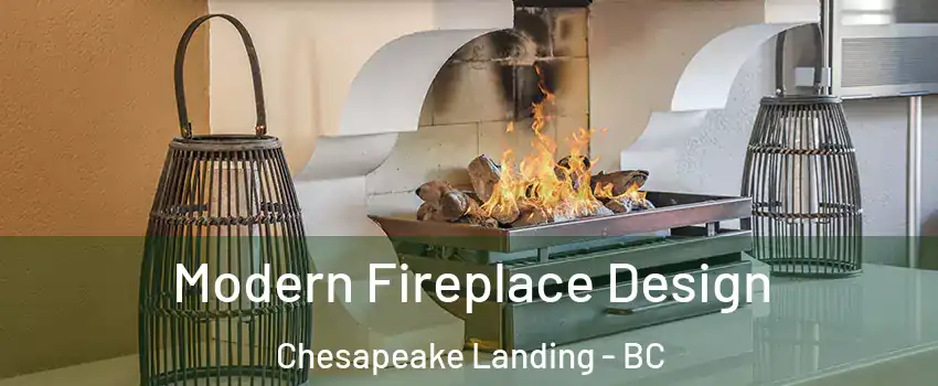  Modern Fireplace Design Chesapeake Landing - BC