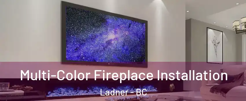  Multi-Color Fireplace Installation Ladner - BC
