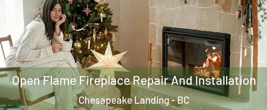  Open Flame Fireplace Repair And Installation Chesapeake Landing - BC
