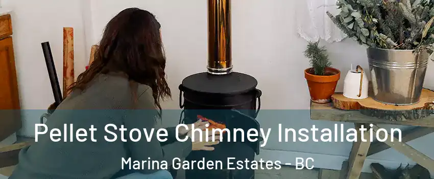 Pellet Stove Chimney Installation Marina Garden Estates - BC