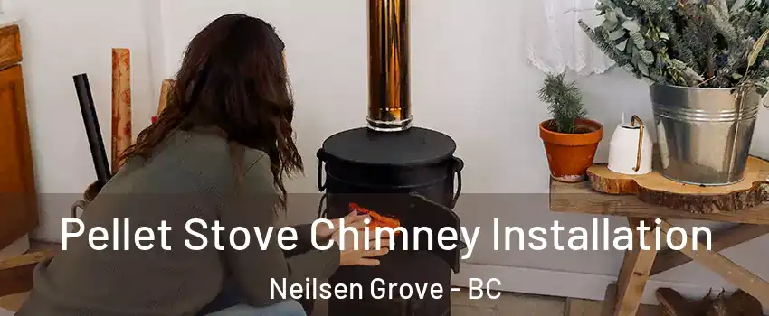  Pellet Stove Chimney Installation Neilsen Grove - BC