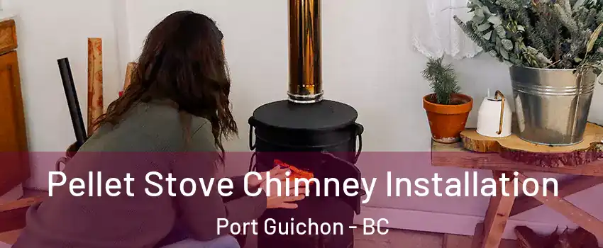  Pellet Stove Chimney Installation Port Guichon - BC